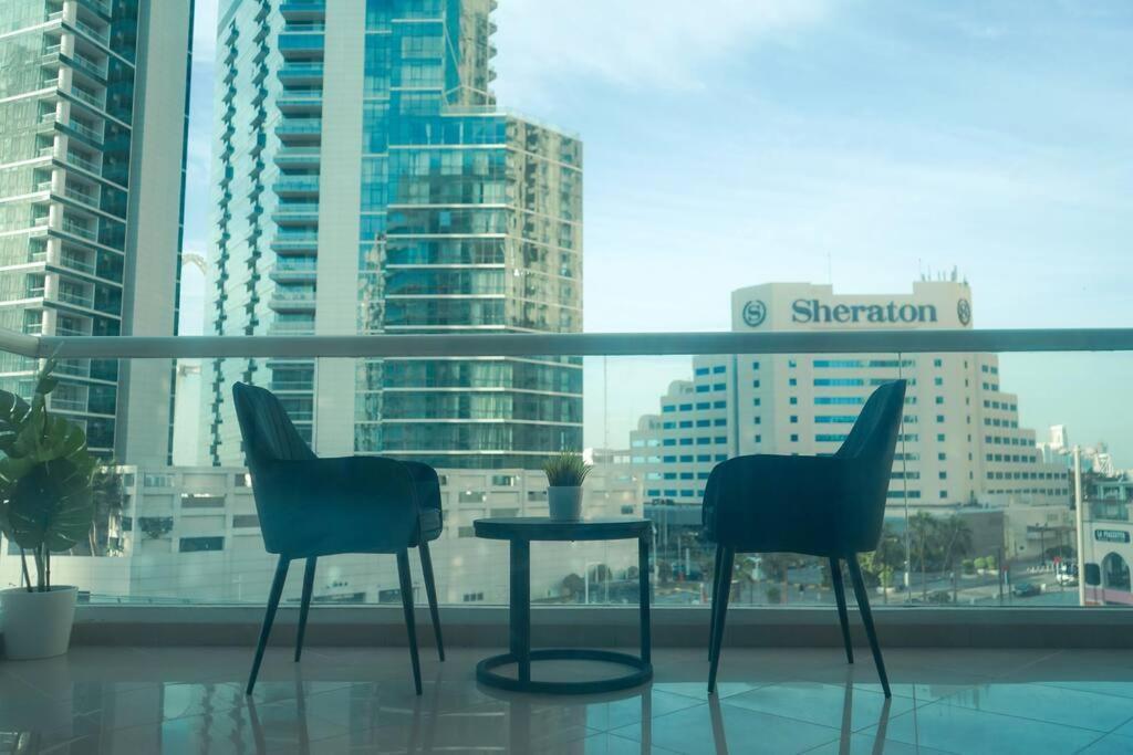 Step Into Serenity - Discover Modern Living In 1Br Apartment With Panoramic Views In Dubai Marina Near Jbr Walk, Beach And Bla Bla Club Luaran gambar